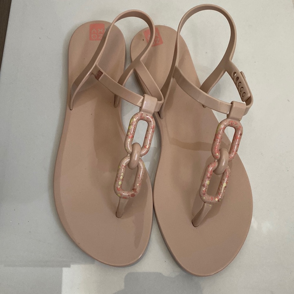 Zoxy sandals. Jelly type. Worn once